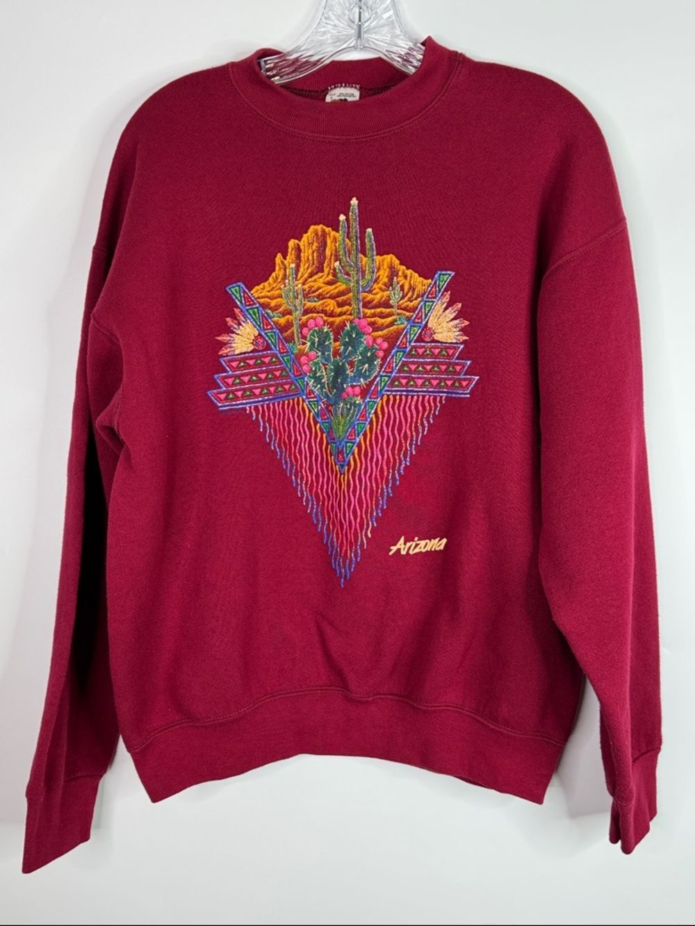 Vintage FOTL Arizona Desert Red Crewneck Sweatshirt Size Large
